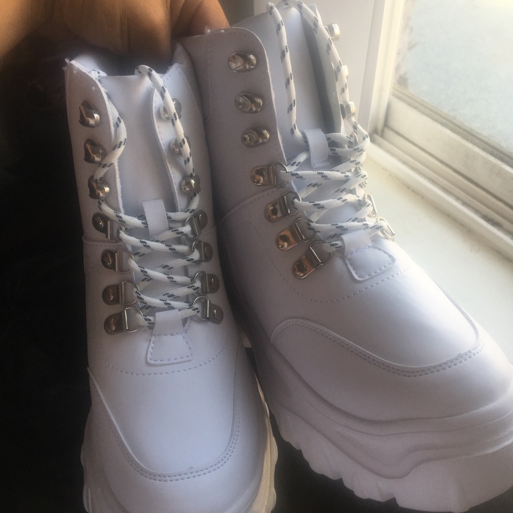 White boots